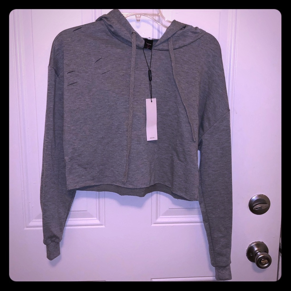 NWT CROPPED SWEATSHIRT